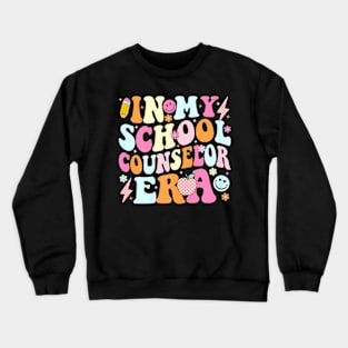 In My School Counselor Era Back To School Teacher Counseling Crewneck Sweatshirt